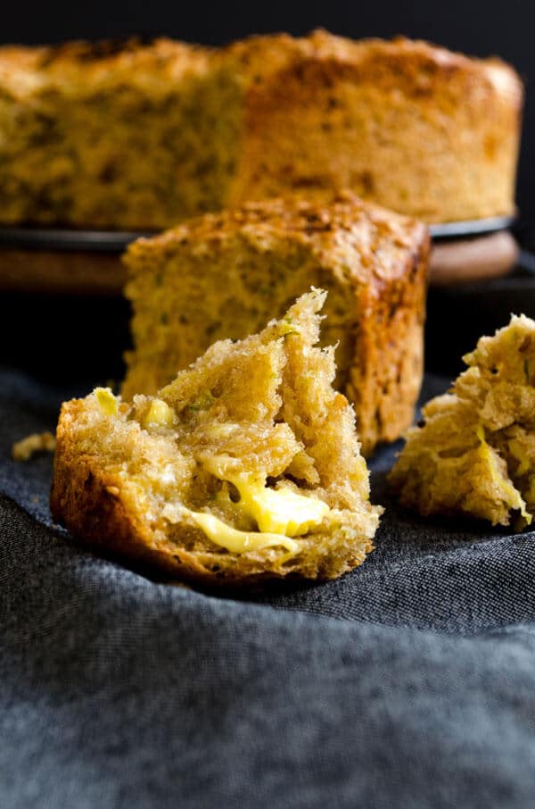 蓬松的西葫芦面包|#zucchini #brad #baking |giverecipe.com.