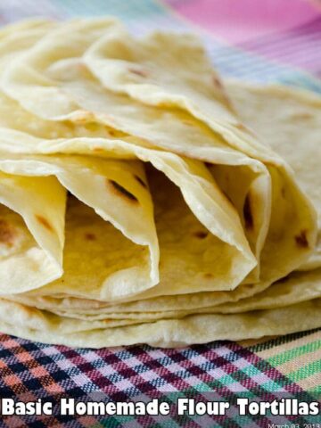 基本自制面粉玉米饼|giverecipe.com |#tortilla #broad.
