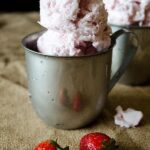 无蛋草莓冰淇淋| giverecipe.com | #冰淇淋#草莓#夏天