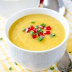 Pumpkin Lentil Soup | giverecipe.com | #pumpkinsoup