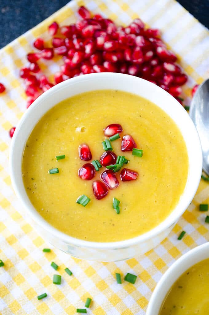 Pumpkin Lentil Soup | giverecipe.com | #pumpkinsoup