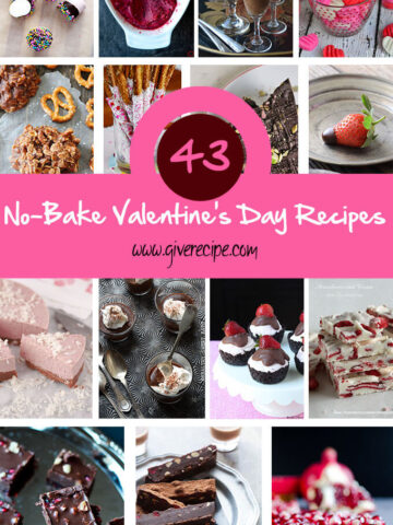 43 No Bake情人节食谱|giverecipe狗万.com | # Valentines #nobake